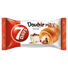 7 Days Double Max Croissant with Cocoa & Vanilla Fillings 80gr