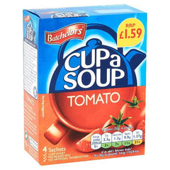 Batchelors Cup a Soup Tomato 4 Sachets 93gr
