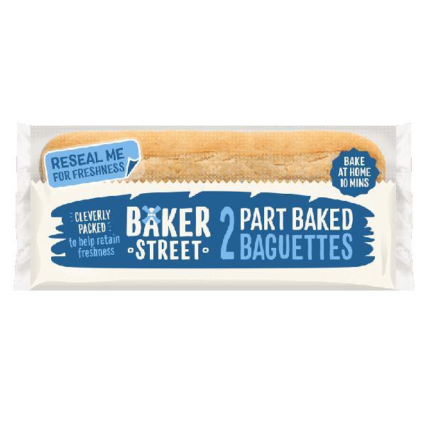 Baker Street 2 Part Baked Baguettes - Richmond Greens Grocery