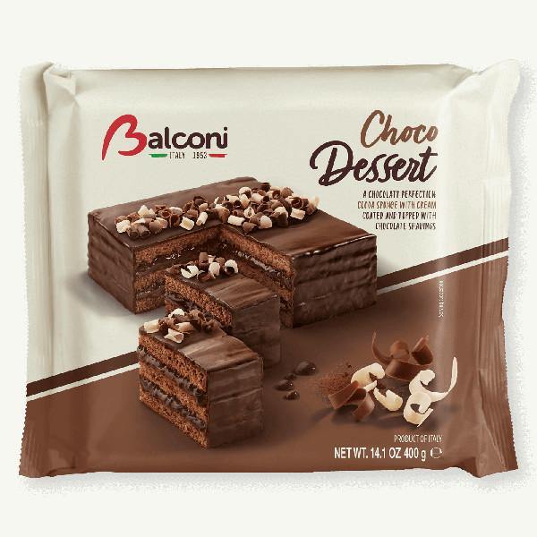 Balconi Choco Desert Cake - 400gr - Richmond Greens Grocery