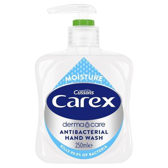 Carex Moisture Derma Care Antibacterial Hand Wash - 250ml - Richmond Greens Grocery