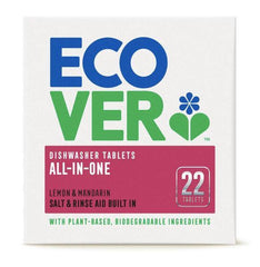 Ecover All-In-One Dishwasher Tablets - 440gr