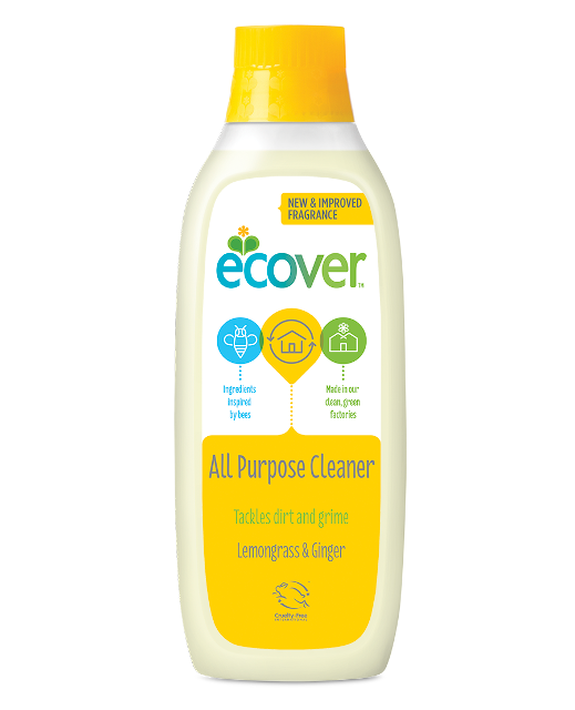 Ecover All Purpose Cleaner - Lemongrass & Ginger - 1lt - Richmond Greens Grocery