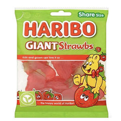 Haribo Giant Strawbs Sharing Bag 160gr
