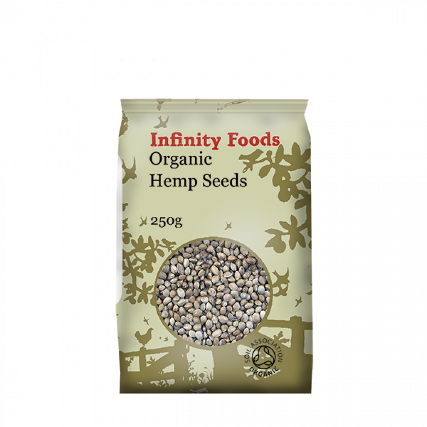 Infinity Organic Hemp Seeds - 250gr - Richmond Greens Grocery