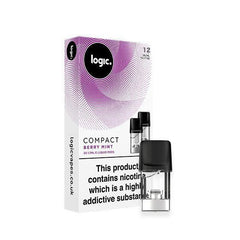 Logic Compact 2 Pre-Filled Pods Berry Mint - 12mg