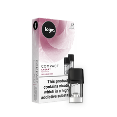Logic Compact 2 Pre-Filled Pods Cherry - 12mg