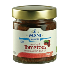 Mani Organic Sun Dried Tomatoes 180gr