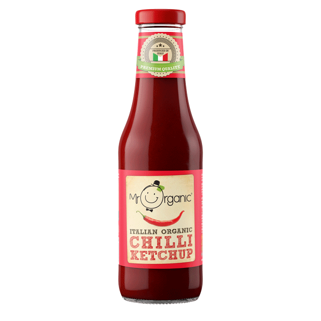 Mr Organic Italian Organic Chilli Ketchup - 480gr