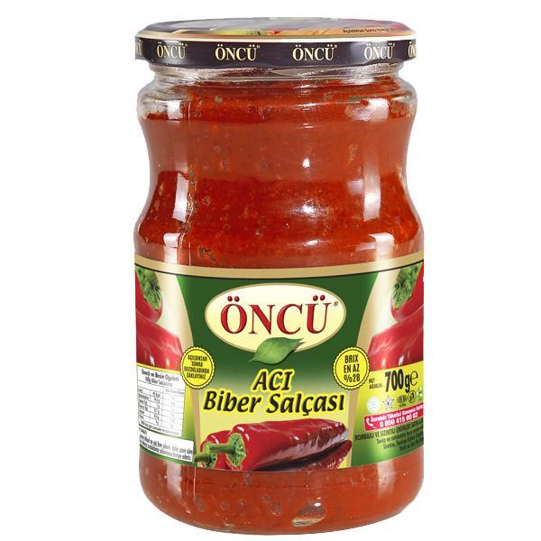 Öncü Hot Pepper Paste - 700gr - Richmond Greens Grocery