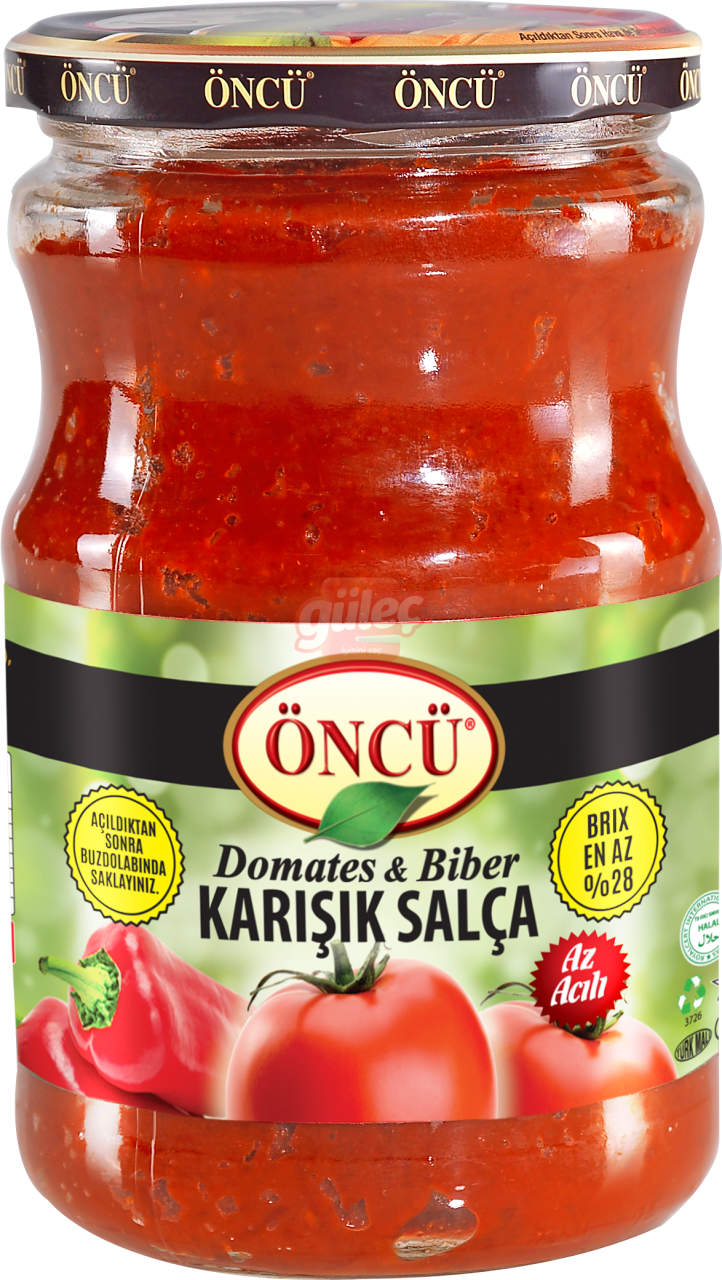 Öncü Tomato & Pepper Paste Mix - 700gr - Richmond Greens Grocery