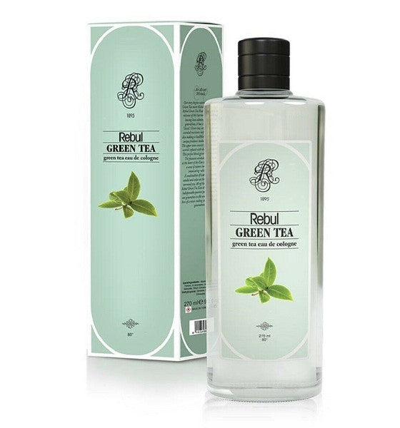 Rebul Green Tea Eau de Cologne - Bottle - 270ml