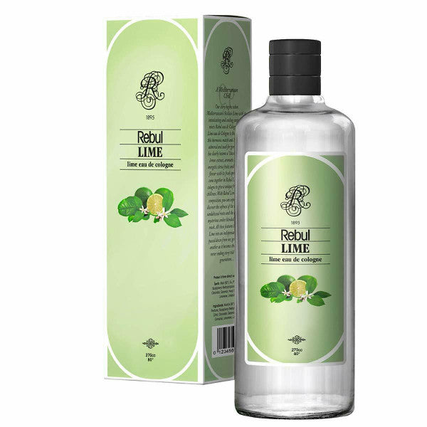 Rebul Lime Eau de Cologne - Bottle - 270ml