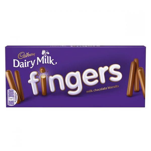 Cadbury Dairy Milk Fingers Box 114gr - Richmond Greens Grocery