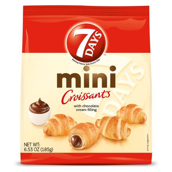 7 Days Double Mini Chocolate Filling Croissants - 185gr - Richmond Greens Grocery