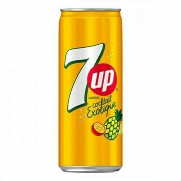 7UP Coctail Exotique Flavour Drink Can 330ml - Richmond Greens Grocery
