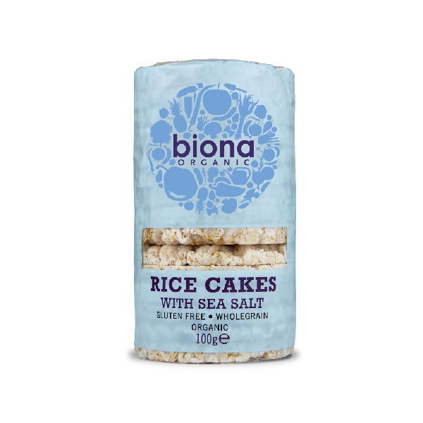 Biona Organic Rice Cake with Sea Salt 100gr - Richmond Greens Grocery