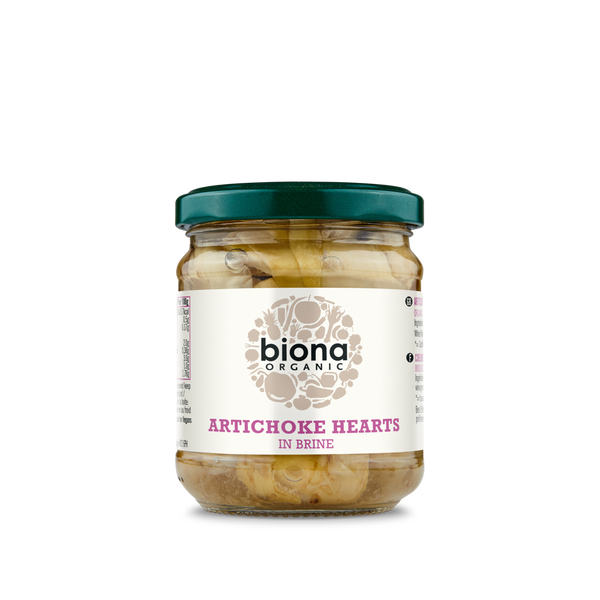 Biona Organic Artichoke Hearts in brine 200gr - Richmond Greens Grocery