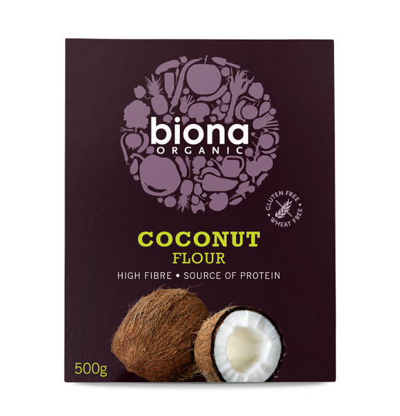 Biona Organic Coconut Flour - 500gr - Richmond Greens Grocery