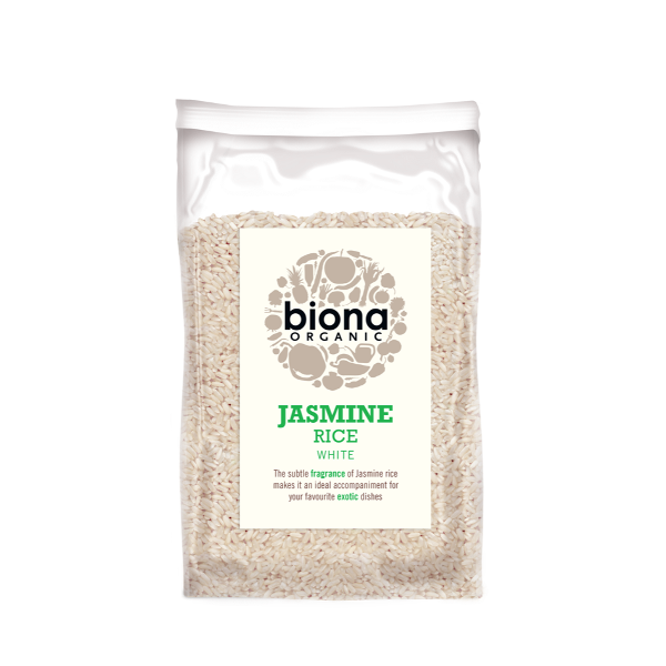 Biona Organic Jasmine Rice White - 500gr - Richmond Greens Grocery
