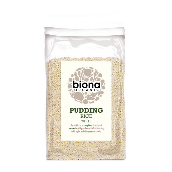 Biona Organic Pudding Rice White - 500gr - Richmond Greens Grocery