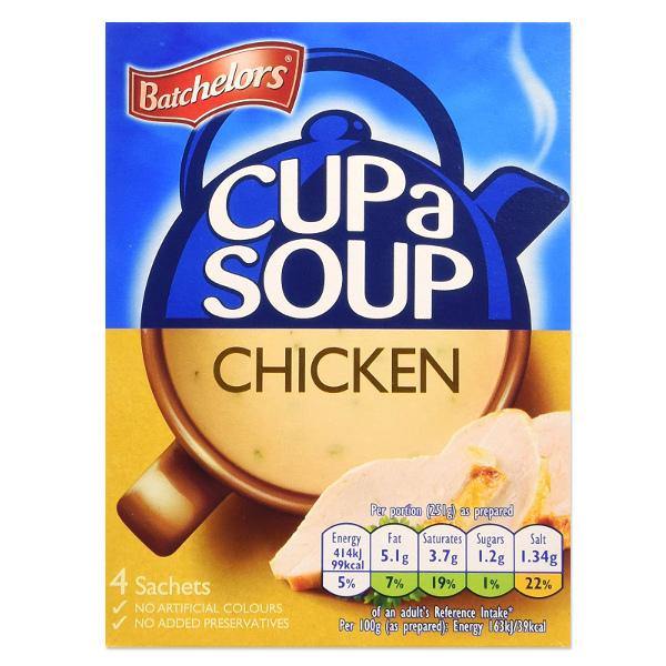 Batchelors Cup a Soup - Chicken Soup x 4 Sachets - 81gr - Richmond Greens Grocery