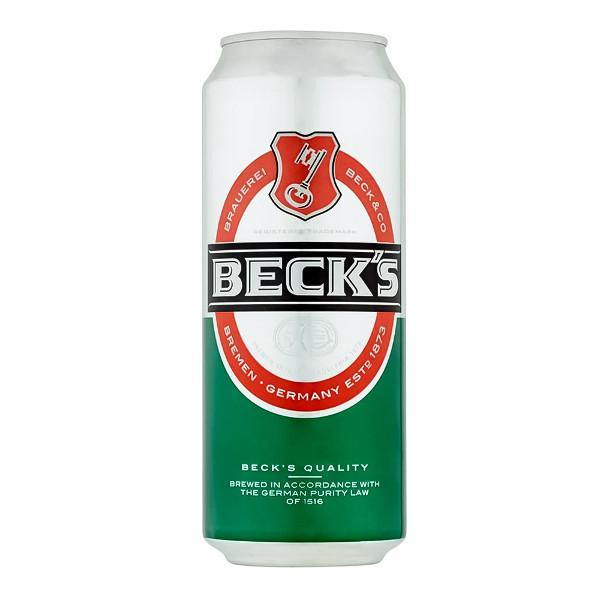 Beck's Lager Beer - Can 440ml - Richmond Greens Grocery
