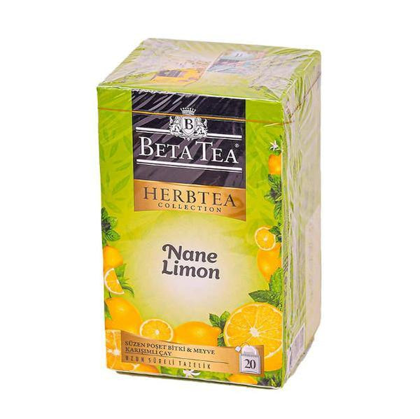Beta Tea Herbtea Mint & Lemon 20 Tea Bags - Richmond Greens Grocery