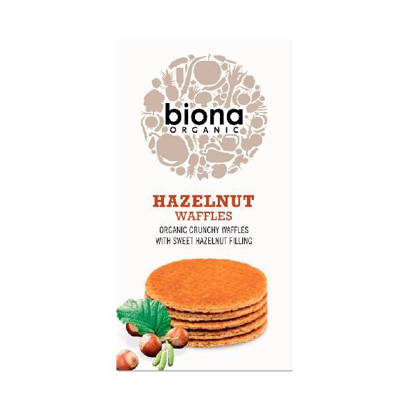 Biona Organic Hazelnut Waffles 175gr - Richmond Greens Grocery