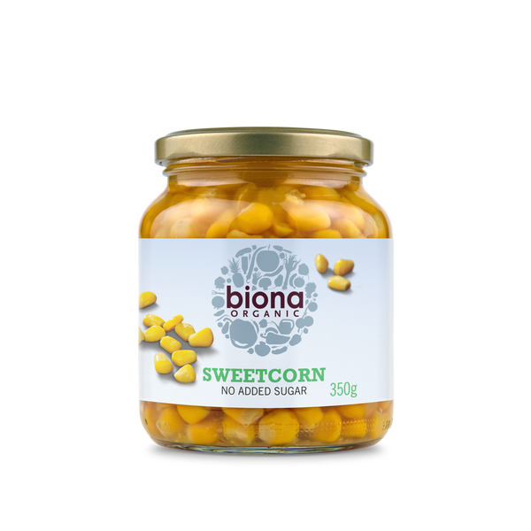 Biona Organic Sweetcorn 350gr - Richmond Greens Grocery