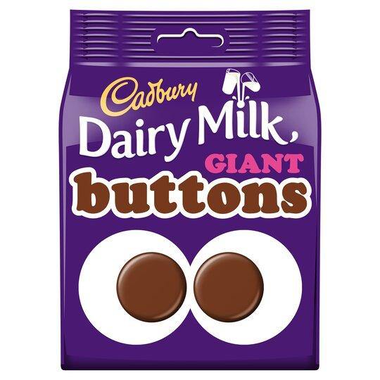 Cadbury Dairy Milk Giant Buttons 95gr - Richmond Greens Grocery