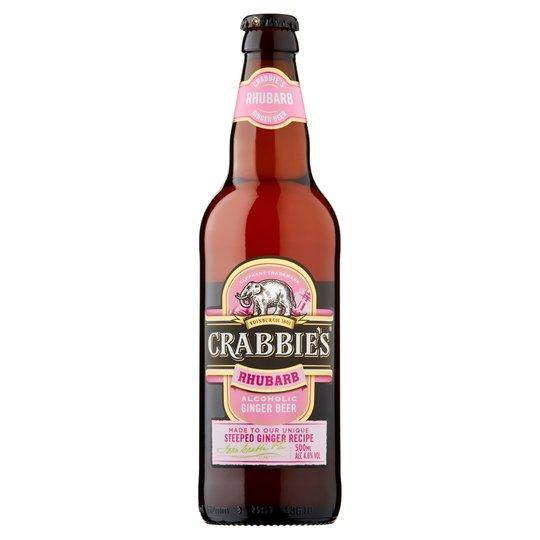 Crabbie's Rhubarb Ginger Beer - Bottle 500ml - Richmond Greens Grocery