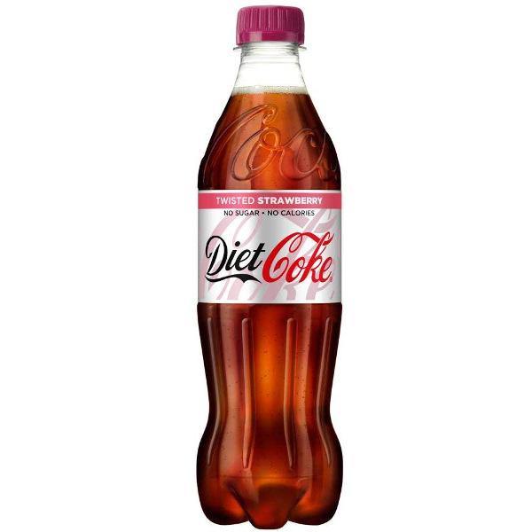 Diet Coke - Twisted Strawberry - 500ml - Richmond Greens Grocery