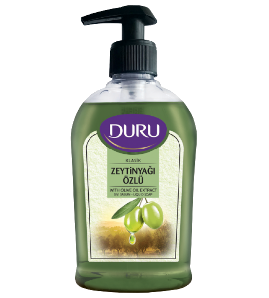 Duru Liquid Hand Soap with Olive Oil Extract - Zeytinyağı Özlü - 300ml - Richmond Greens Grocery
