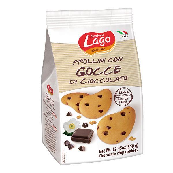 Gastone Lago Chocolate Chips Cookies 350gr - Richmond Greens Grocery