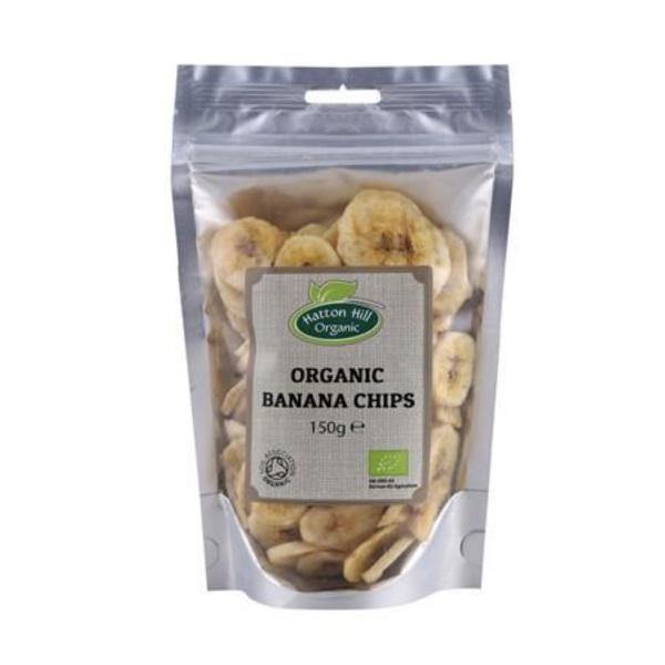 Hatton Hill Organic Banana Chips - 150gr - Richmond Greens Grocery