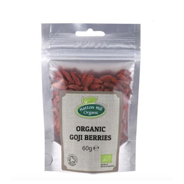 Hatton Hill Organic Goji Berries - 60gr - Richmond Greens Grocery