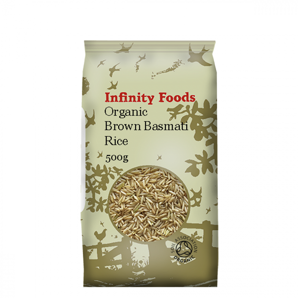 Infinity Organic Brown Basmati Rice - 500gr - Richmond Greens Grocery