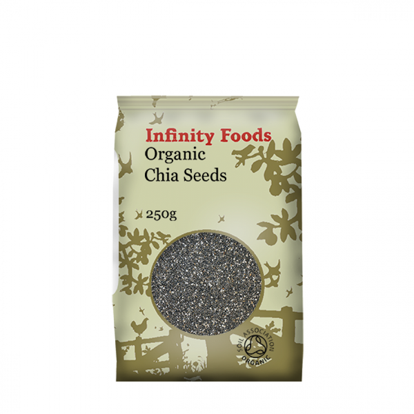 Infinity Organic Chia Seeds (Salvia hispanica) - 250gr - Richmond Greens Grocery