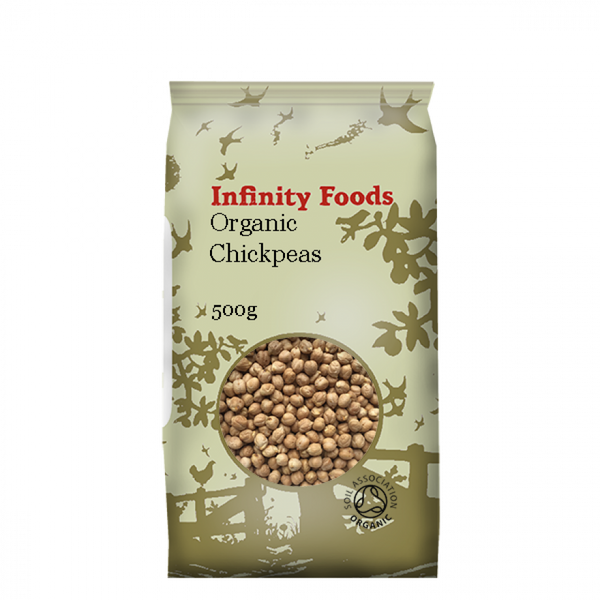Infinity Organic Chickpeas - 500gr - Richmond Greens Grocery