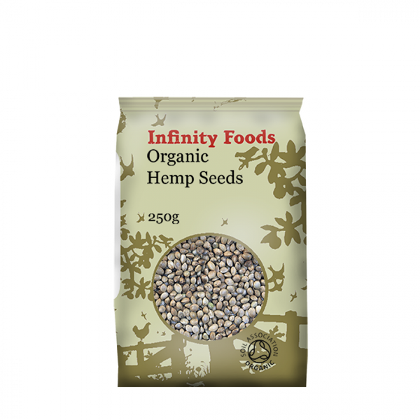 Infinity Organic Hemp Seeds - 250gr - Richmond Greens Grocery