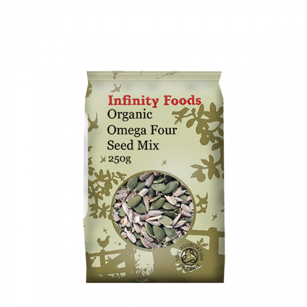Infinity Organic Omega Four Seed Mix - 250gr - Richmond Greens Grocery