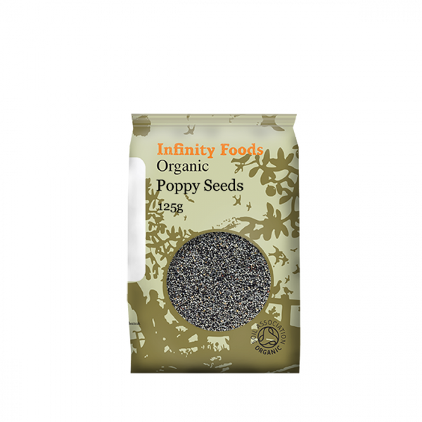Infinity Organic Poppy Seeds - 125gr - Richmond Greens Grocery