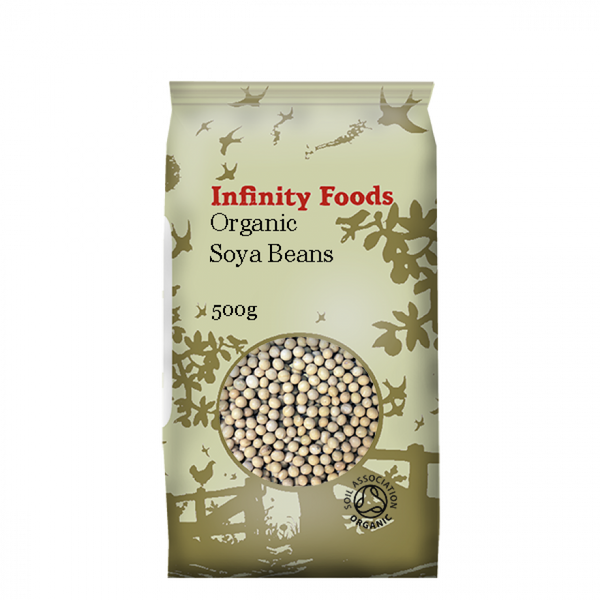 Infinity Organic Soya Beans - 500gr - Richmond Greens Grocery