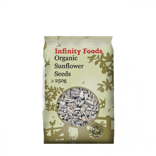 Infinity Organic Sunflower Seeds - 250gr - Richmond Greens Grocery