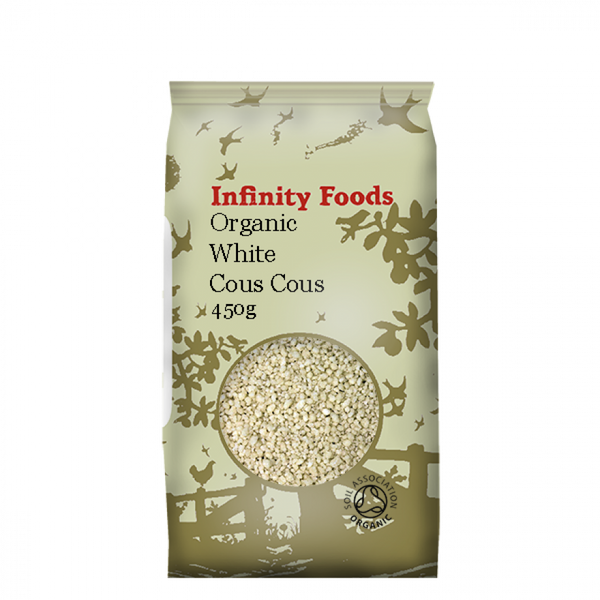 Infinity Organic White Couscous - 450gr - Richmond Greens Grocery