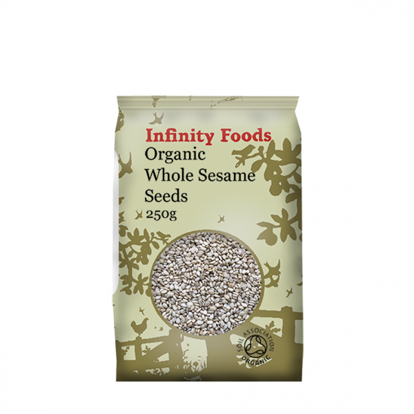 Infinity Organic Whole Sesame Seeds - 250gr - Richmond Greens Grocery