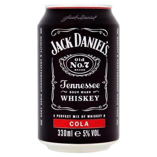 Jack Daniel's & Cola - Can 330Ml - Richmond Greens Grocery