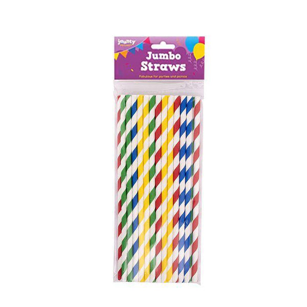 Jaunty 40 Paper Straws - Multi Coloured - Richmond Greens Grocery