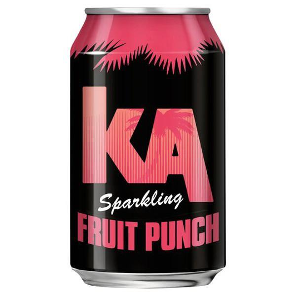 KA Sparkling Fruit Punch Juice can 330ml - Richmond Greens Grocery